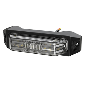 ECE R10 ECE R65 Class II SAE Class I LED ฉุกเฉินอําพันสีแดงสีฟ้า 3 วัตต์รถบรรทุก Strobe คําเตือน Strobe light หัว - Product Image 1