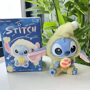 Cute Lilo &amp; Stitch Pajamas Mystery Box Plush Doll and <strong>Eat</strong> Before Sleep Toy Bag Pendant Frozen Characters Gift for Kids - Product Image 5