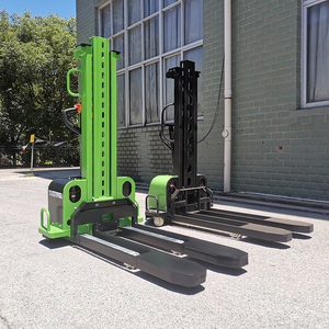 Factory <strong>Loading</strong> and <strong>Unloading</strong> Cargo Battery <strong>Pallet</strong> Stacker 500kg 700kg 1000kg Full Electric Self <strong>Loading</strong> Stacker for Sale - Product Image 4