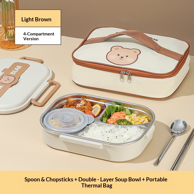 4 Grilles argent + Baguettes et Cuillère + Bol à Soupe + Ba