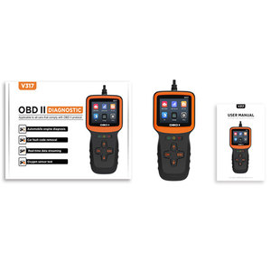 OBD2 Vehicle Fault Detector New Software Version V317 Card Reader for <strong>Cars</strong> &amp; Trucks Engine Fault Diagnosis &amp; Battery Tester Tool