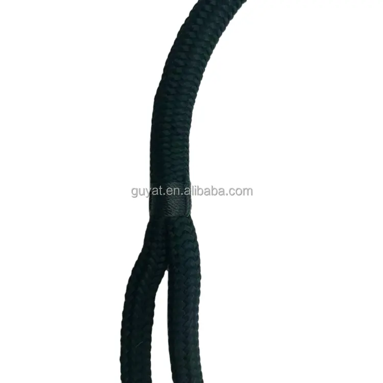 Corde cheval professionnel à double tresse, accessoire décoratif en polyester pour l'extérieur, longueur 9.5mm