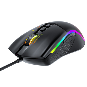 Modello privato Mouse da gioco per Computer di alta qualità cablato USB7200 DPI Mouse da gioco programmabile retroilluminato a LED per PC - Product Image 5