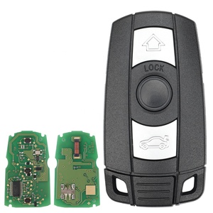 กุญแจรีโมทคอนโทรลอัตโนมัติสำหรับ CAS3 B-M-W 3ปุ่ม433MHz unkeyless Non-Proximity Vehicle - Product Image 2