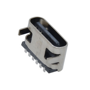 ชนิด-C 6Pin พื้นผิวแนวนอนสองพินตัวเชื่อมต่อตัวเมียความยาว<span class=keywords><strong>5.1</strong></span>/5.5มม. ขั้วต่อพอร์ตแจ็ค USB3.0สำหรับชาร์จ