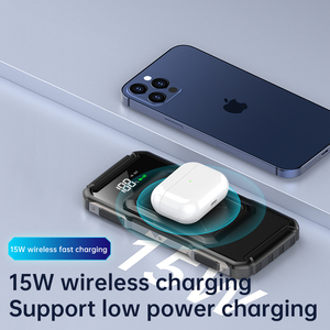 MAXUN Wireless Charging Power Bank 20000mAh Portable 2 <strong>Input</strong> 6 <strong>Output</strong> with Flashlight for Mobile Phone Fast Charge Power Bank - Product Image 5