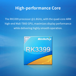 Mini Pc Rk3399 doppia Cortex-A72 + Quad architettura Cortex-A53 Hexa core 1.8Ghz Rj45 * 2 Wif 5G Sim Card Computer Desktop Minipc - Product Image 3