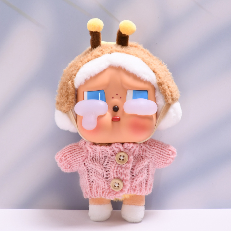 Pink button sweater