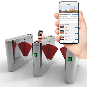 Supporto personalizza integra validatore di biglietti di terze parti 7 display LCD lettore RFID altoparlante codice qr barriera a lembo nello stadio - Product Image 3