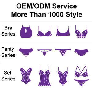 OEM/ODM定制内衣潮人内裤女蕾丝内裤女士时期内裤奢华印花丁字裤
