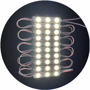 6000k smd2835 3 cips 160 fasulye açısı 1.5w lens tabela led işareti için 12v led modülü - Product Image 2