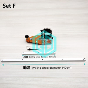 ไฟฟ้ามือTrimmerไม้Router MillingวงกลมSlottingเครื่องตัดไม้เครื่องมือตัดวงกลมจิ๊กงานไม้Jigs - Product Image 6
