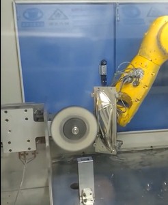 Automatisierung Roboters chleif-und Polier maschine zum Schleifen und Entgraten von Handy hüllen oberflächen - Product Image 3