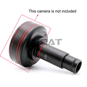 0.5X <strong>C</strong> <strong>Mount</strong> 23.2mm Electronic Microscope Adapter Eyepiece Reduction Lens Microscope Camera Lens for Microscope <strong>CCD</strong> Camera - Product Image 6