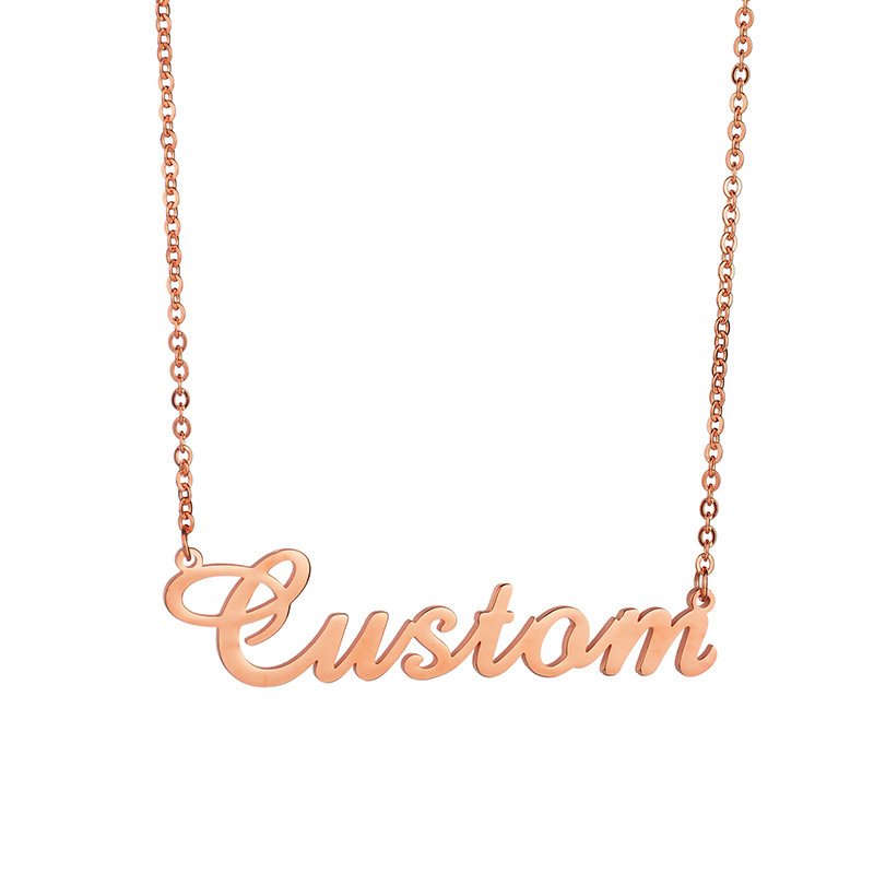 Collana Color oro rosa