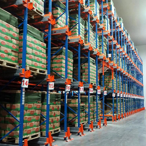 Estantes de almacenamiento Sistema de estantes de almacenamiento de almacén automatizado Nuevo manejo de materiales Almacenamiento Pallet Runner Radio Shuttle Pallet Rack - Product Image 6