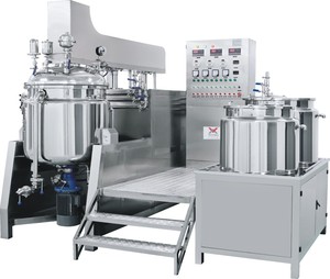 Otomatik vakum emülgatör mikseri veya emülsifiye edici homojenleştirme mikseri 50L 100L 200L kozmetik mikser makinesi kozmetik 20 Lt 3kw - Product Image 6