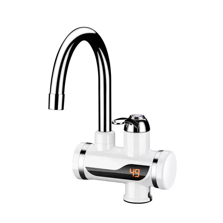 Robinet de cuisine chauffe-eau sans réservoir, 220V, prise ue, affichage numérique, pour maison de campagne, chalet, 3000W