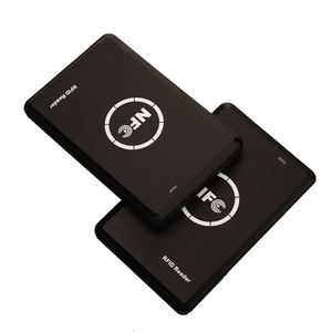 Duplicatore della copiatrice RFID dello scrittore del lettore di Smart Card NFC, programmatore USB nero portachiavi ID della carta adesivi IC copiatrice della carta epossidica - Product Image 3