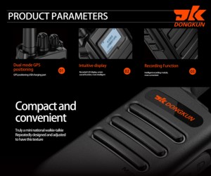 Walkie Talkie de alta calidad, sistema de intercomunicación inalámbrico, comunicación de intercomunicación de 1,5 millas de largo alcance, Radio bidireccional - Product Image 4
