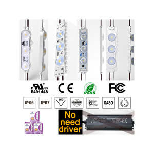 Driverless 110v 120v 220v AC Led โมดูล backlit SMD led โมดูลสําหรับช่องตัวอักษรกล่องไฟ