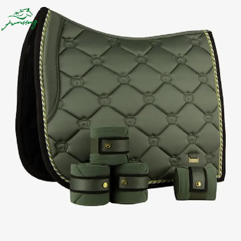 Equestrian Saddle Pad salto adestramento Equitação corridas confortável cavalo sela pad para cavalo