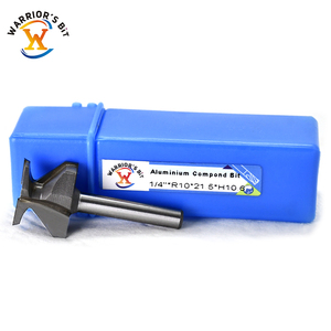Savaşçı Bit yerleştirme freze kesicisi 1/4 inç Shank ark bükme Bit R10 yönlendirici Bit bükme ahşap dolap kapı - Product Image 6