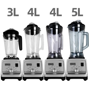Güçlü darbe anahtarı değişken hız kontrol sıkacağı blender 2500w profesyonel serisi akıllı blender mikser 5 çöp - Product Image 2