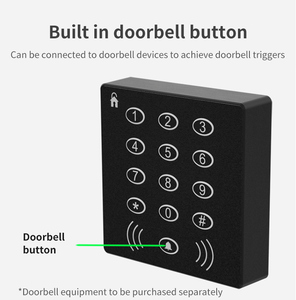 Sistemi di controllo di accesso di sicurezza sistema di controllo di accesso della singola porta della tastiera M38 con il funzionamento facile - Product Image 5