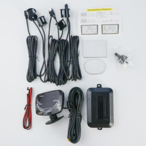 Fabricante nueva pantalla a Color pantalla Led aparcamiento trasero marcha atrás radares sistema coche marcha atrás Sensor de aparcamiento Kit con 4 sondas - Product Image 6