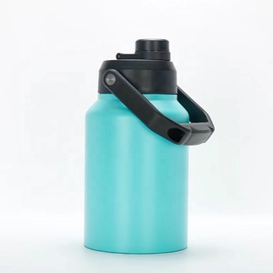 Bán Buôn Biểu Tượng Tùy Chỉnh 2 Lít Dung Tích Lớn Hydro Thép Không Gỉ Chai Nước Chân Không Flasks Với Nắp Di Động - Product Image 4