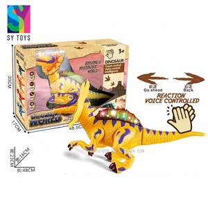 SY Intelligence Electric RC Animals Set Sound Control Toy Dinosaurs for Kids Plastic Window Box Snake in the Charger Game <strong>Age</strong> 3+ - Product Image 6