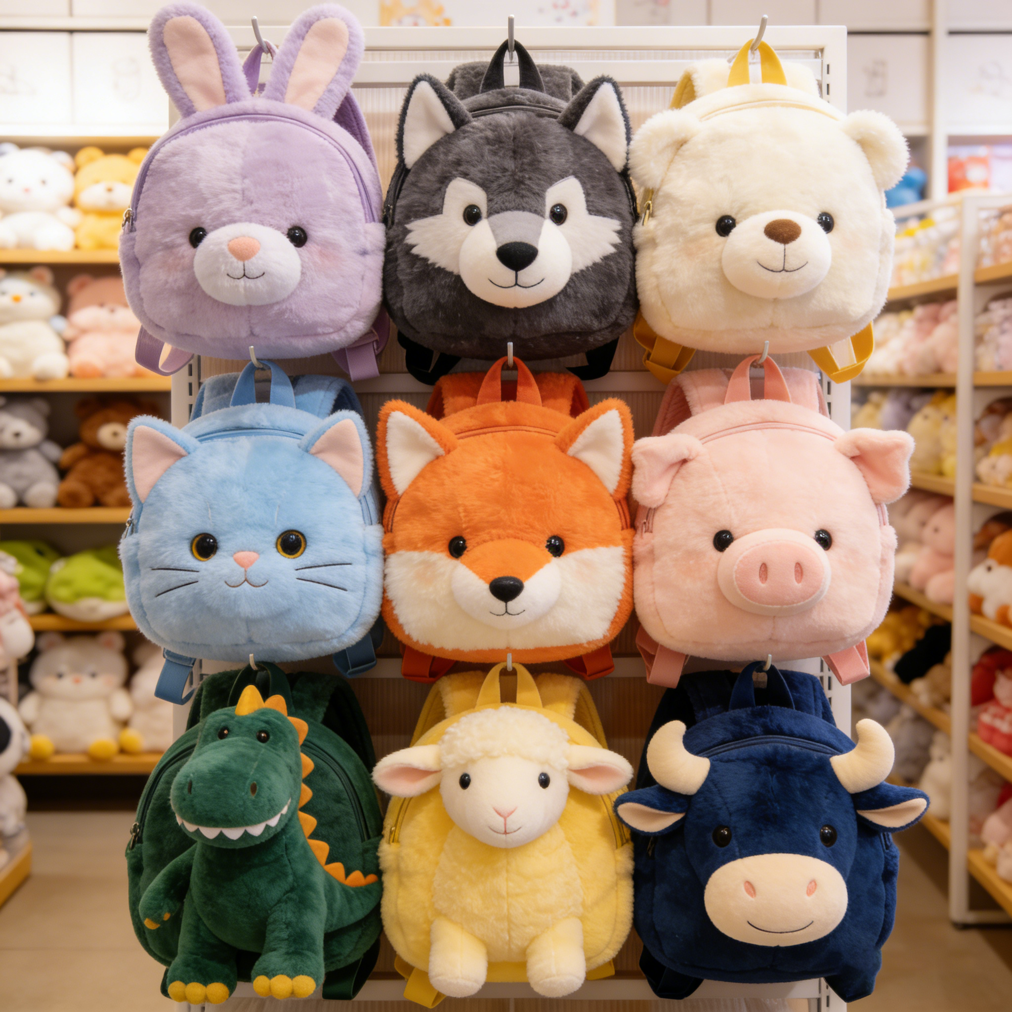 Zaino in peluche (contattaci per il catalogo)