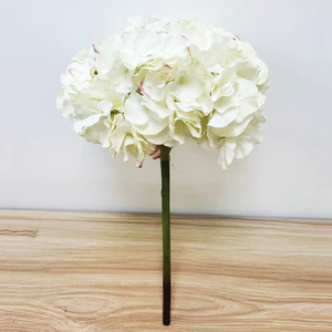新设计人造绣球花丝茎人造绣球花茎婚礼中心装饰家居装饰 - Product Image 2