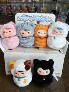 Yeni varış güzel hakiki Roly poli Pucky Meowth Tumbler peluş serisi kör kutu Kawaii Guess gizem kutusu karikatür dekor oyuncaklar - Product Image 6
