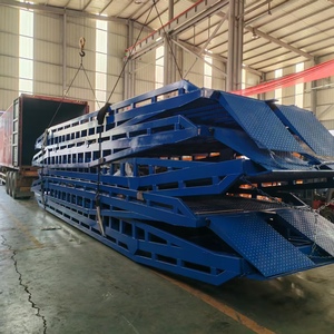 Plataforma elevadora hidráulica Rampa Nivelador de muelle de contenedores Rampa de carga para logística Almacén Plataforma de manejo de materiales - Product Image 4