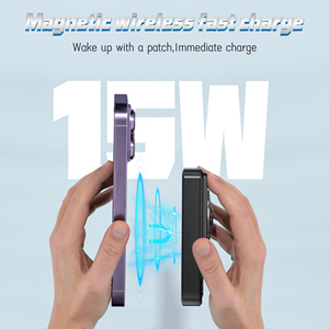 Bán buôn siêu mỏng từ ngân hàng điện không dây hai chiều ngân hàng điện nhanh 10000 mAh Loại C pd20w sạc điện thoại di động - Product Image 2