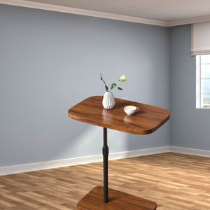 Altura ajustable piso multifuncional sala de estar hogar sofá mesa de té mesita de noche Mini balcón esquina moderna mesa auxiliar de café - Product Image 5