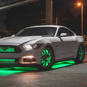 15.5&quot; <strong>LED</strong> Wheel Ring Lights Rim Lights Brightest RGB Multiple Colors Blue-tooth App Controller - Product Image 6