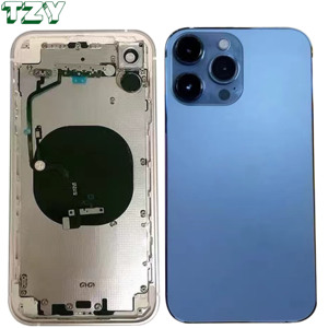 DIY geri konut için iPhone X dönüştürmek 13 13 Pro XR 11 ila 14 Pro 14 yükseltme XS Max gibi 14 Pro Max arka cam - Product Image 3