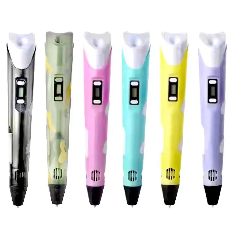 new 2022 3d drawing pen Customizable colors 3d pen Can be used and workable for design, modeling 3D printing pen super factory