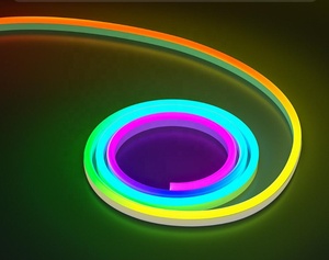 RGB RGBIC led นีออนซิลิโคนที่มีความยืดหยุ่นแถบแสงโดยรอบสมาร์ท DIY ดิจิตอลแถบวิ่งไฟ wifi บลูทูธชุด/ชุด - Product Image 5
