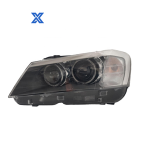 BMW X3 F25 için (2011-2017) LED farlar meclisi melek gözler ile OEM tarzı yüksek/su geçirmez yükseltme far kiti - Product Image 2