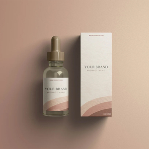 Luxury Custom Design Paper Boxes with logo Cosmetic Paper <strong>Box</strong> for 10ml 30ml 50ml <strong>100ml</strong> Dropper Bottle - Product Image 2