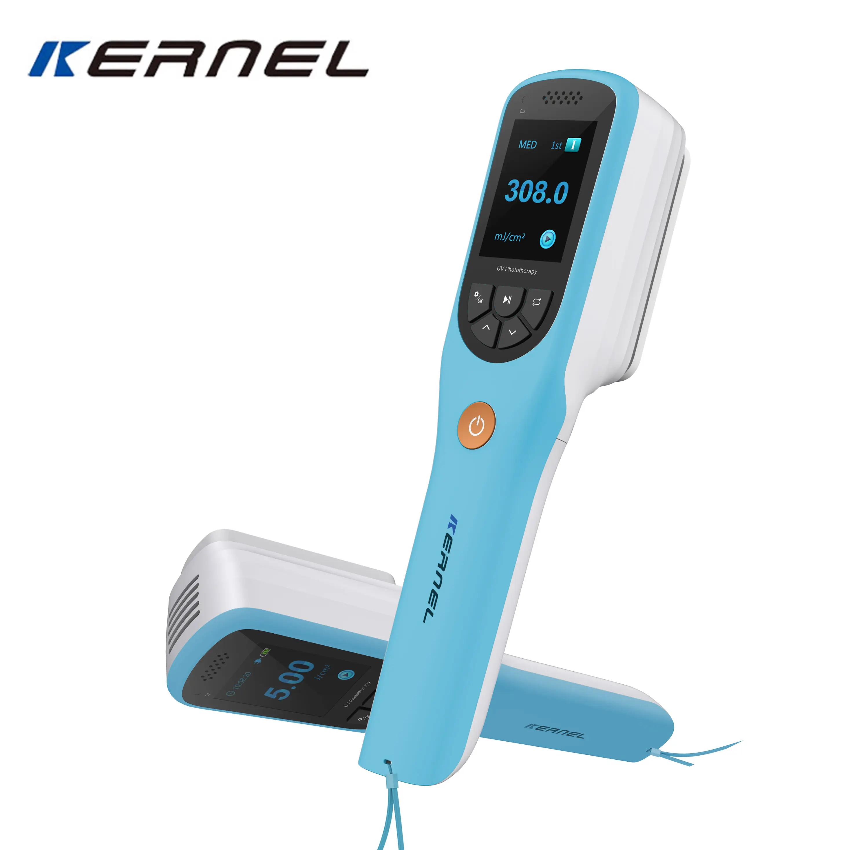 Uso domestico portatile Kernel lampada UV fototerapia 308 nm Laser ad eccimeri attrezzature per la casa per la psoriasi vitiligine CN-308B