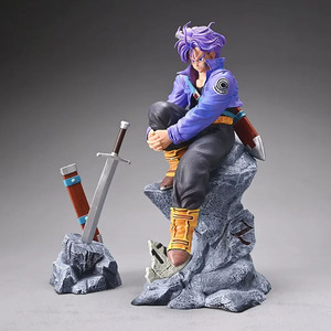 28CM Gk Trunks the Last Soldier Torankusu <strong>Dbz</strong> Dragon Anime Figure Model <strong>Toy</strong>