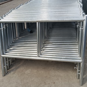 Sistema de andamio de Marco H de acero OEM para uso interior y exterior para construcción de edificios tipo escalera plataforma para Decoración - Product Image 6