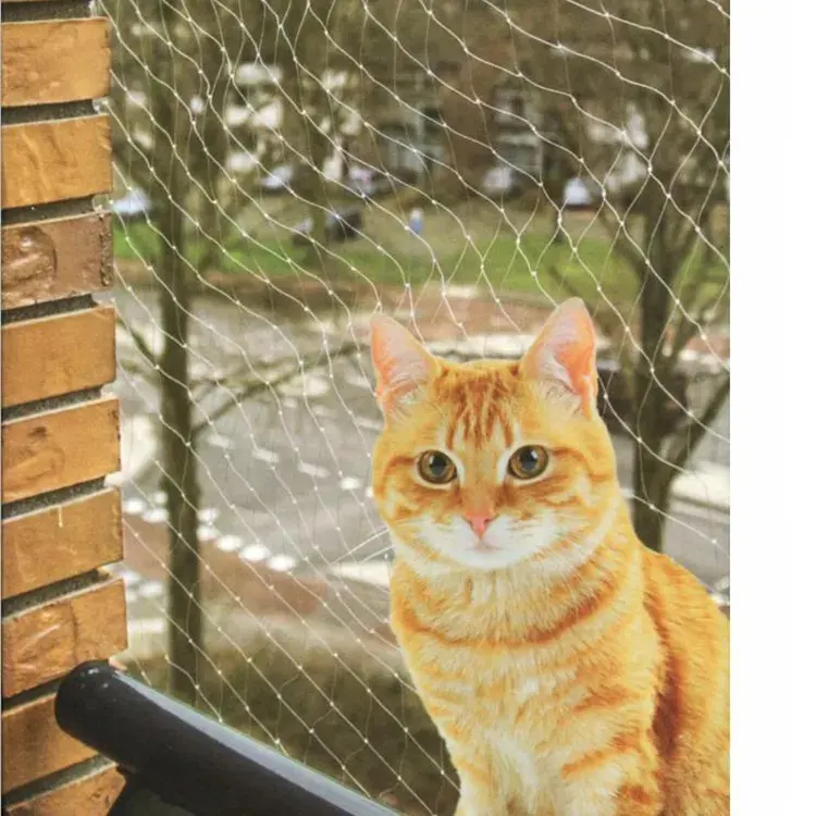 Rete protettiva per gatti da balcone rete di sicurezza per finestre Cat anti-uv