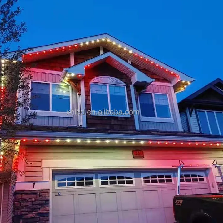 Foco de luz Led Rgb IP68 para exteriores, decoración de iluminación para vacaciones y Navidad, para casa