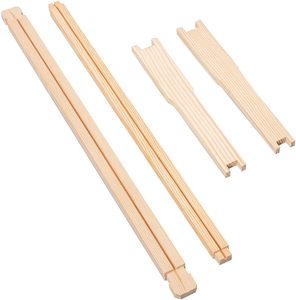 100% sáp ong tráng gỗ khung tổ ong rắn mô hình sáp cơ sở và sâu brood giường vật nuôi Phụ kiện làm bằng nhựa - Product Image 4